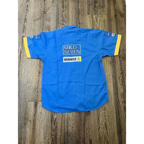 Renault formula one mild seven button up shirt - Picture 3 of 5